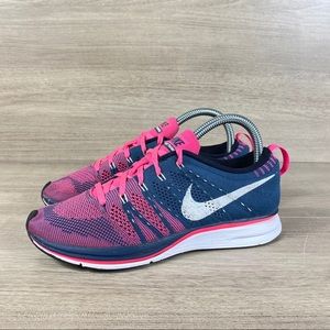 nike flyknit trainer womens white